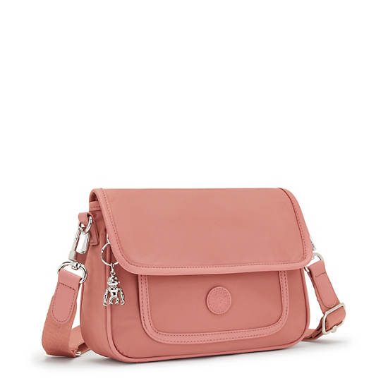 Kipling Inaki Crossbody Bags Almost Rose | CA 1179GS